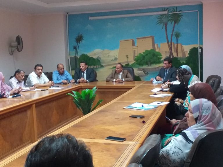 اجتماع لجنة تطوير مكتبة كلية التربية – جامعة سوهاج