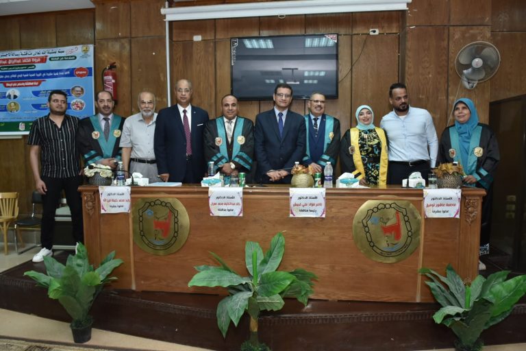 مناقشة علمية لرسالة ماجستير بقسم المناهج وطرق التدريس