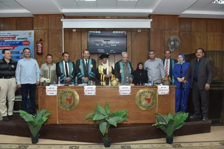 مناقشة رسالة ماجستير بقسم التربية المقارنة والإدارة التعليمية