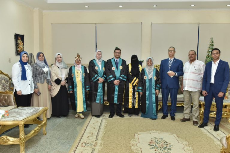 مناقشة رسالة ماجستير (قسم أصول التربية)