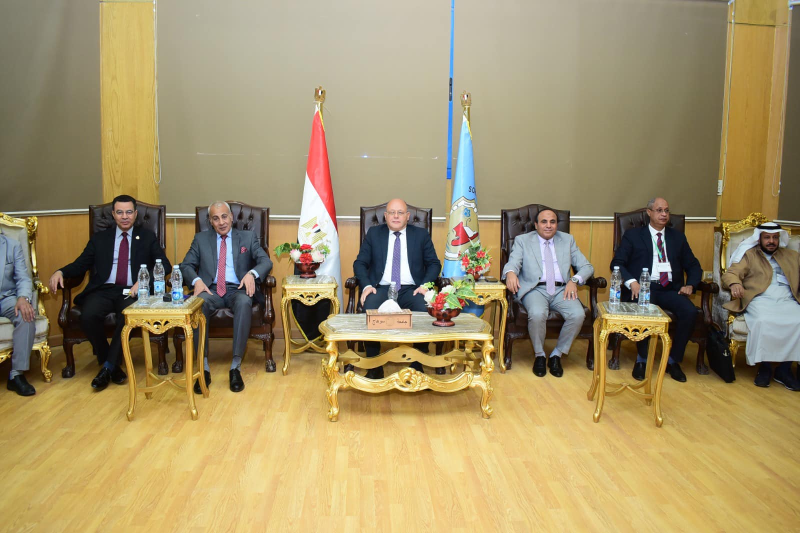 إفتتاح المؤتمر الدولي الثالث لكلية التربية بسوهاج بعنوان “التعليم الأخضر والتنمية المستدامة”