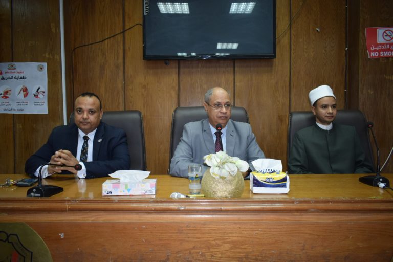 فعاليات ندوة (الإدمان – مخاطره – الوقاية منه) بكلية التربية ضمن مبادرة “بداية” لبناء الإنسان المصري