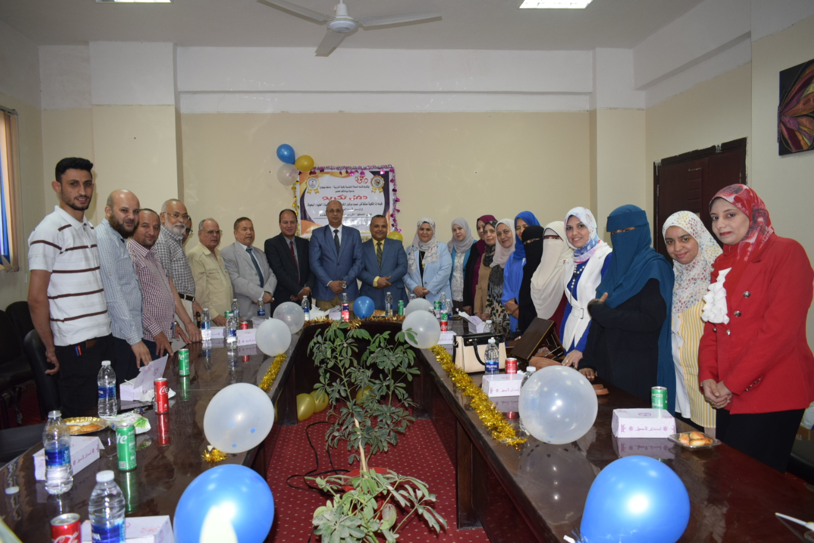 قسم الصحة النفسية يحتفي بسعادة الأستاذ الدكتور/ حسين طه بمناسبة صدور قرار تعيينه عميدًا للكلية