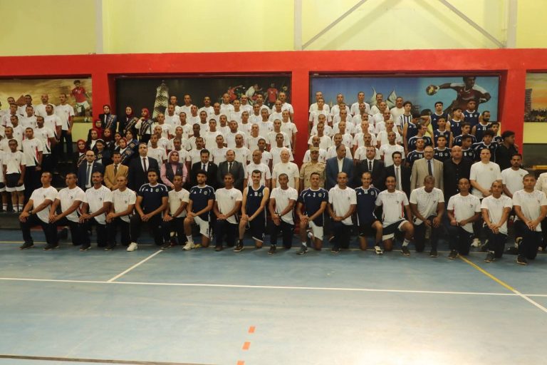 اليوم الرياضي لمنتخبات جامعة سوهاج وطلاب كلية الضباط الاحتياط