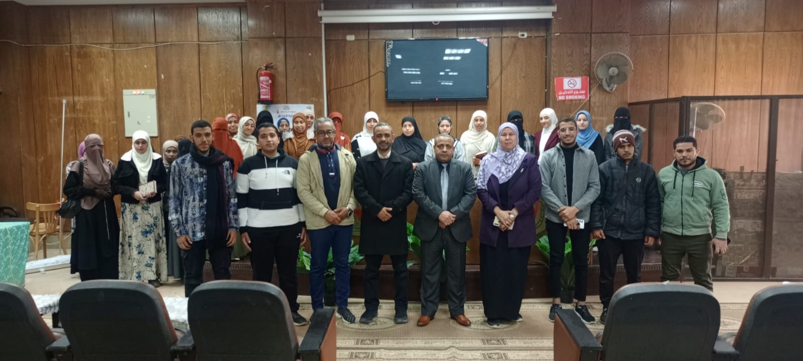 فعاليات مسابقة القرآن الكريم بكلية التربية