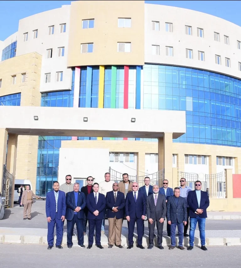 تشيد مدينة طبية  جامعة سوهاج