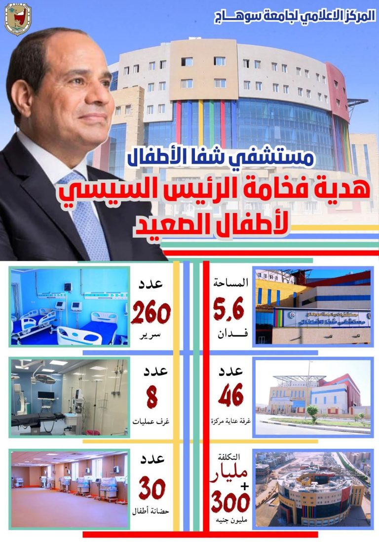 مستشفى شفا الاطفال – جامعة سوهاج